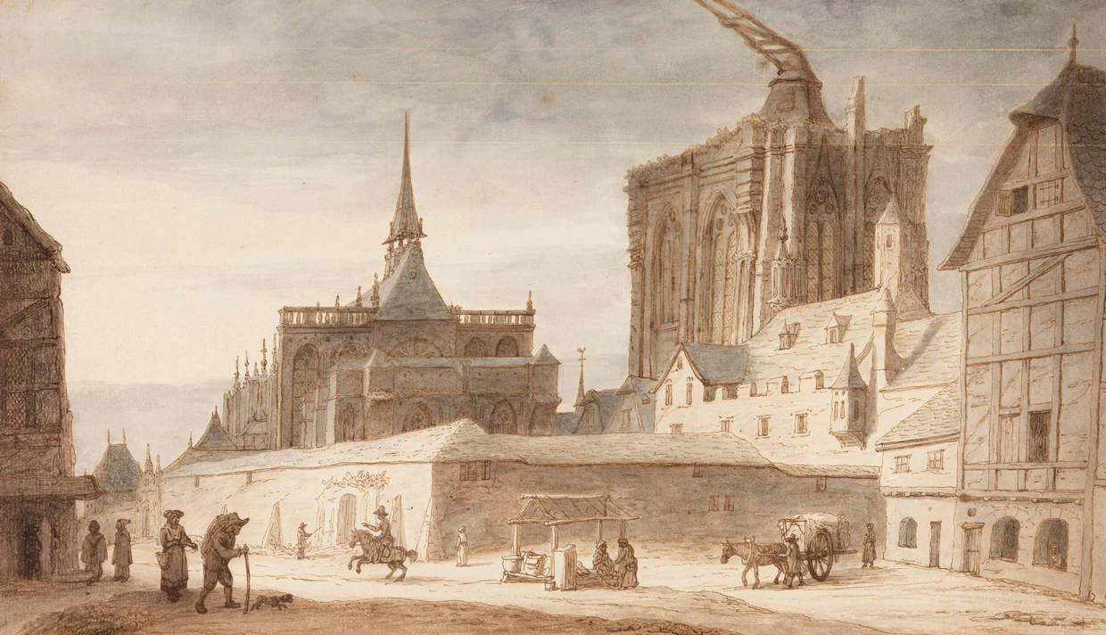 Unfinished landmark: Lambert Doomer, “The Cologne Cathedral”, around 1670
