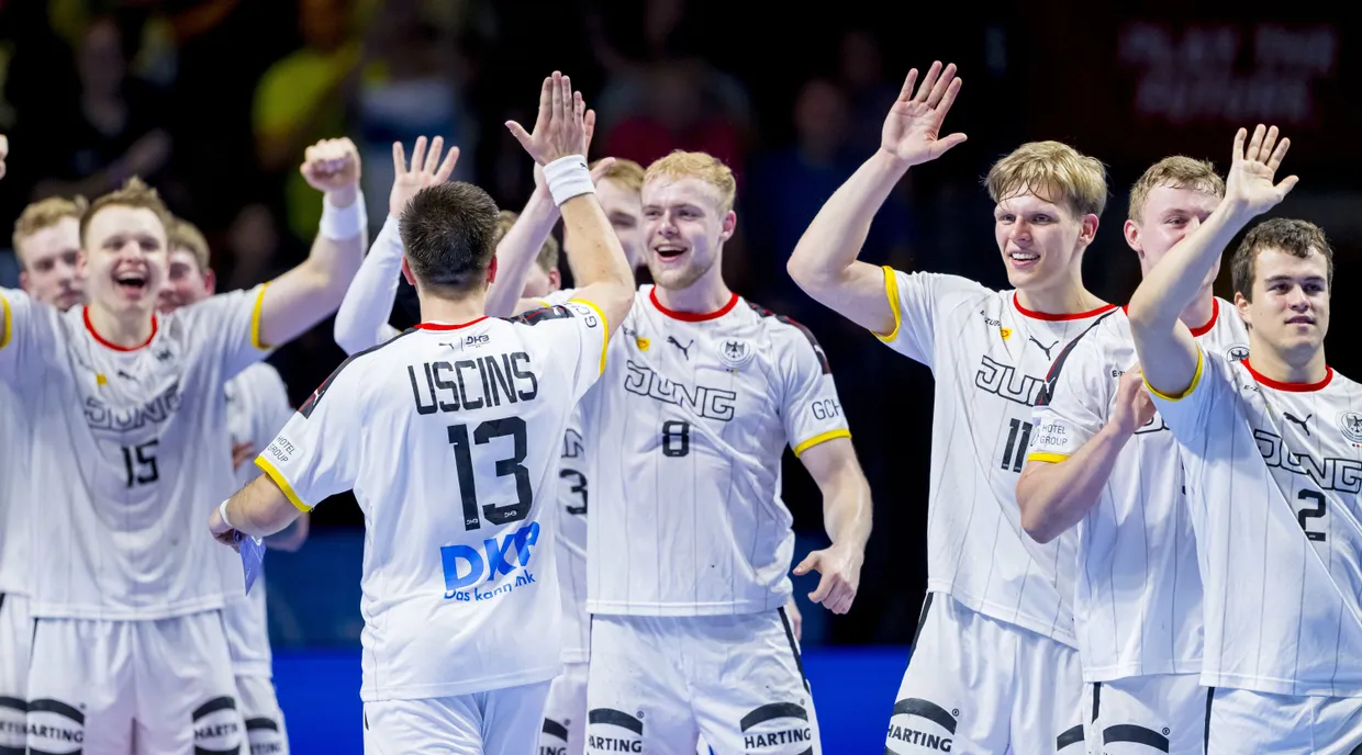 Die deutschen Handballspieler stehen im Finale der U-21-WM.