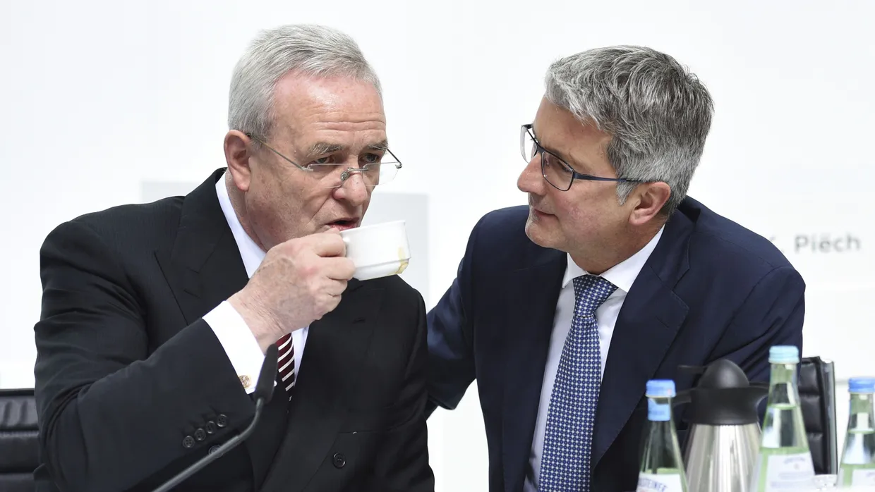 Im Mittelpunkt des VW-Dieselskandals: der ehemalige VW-Chef Martin Winterkorn und der frühere Audi-Chef Rupert Stadler.