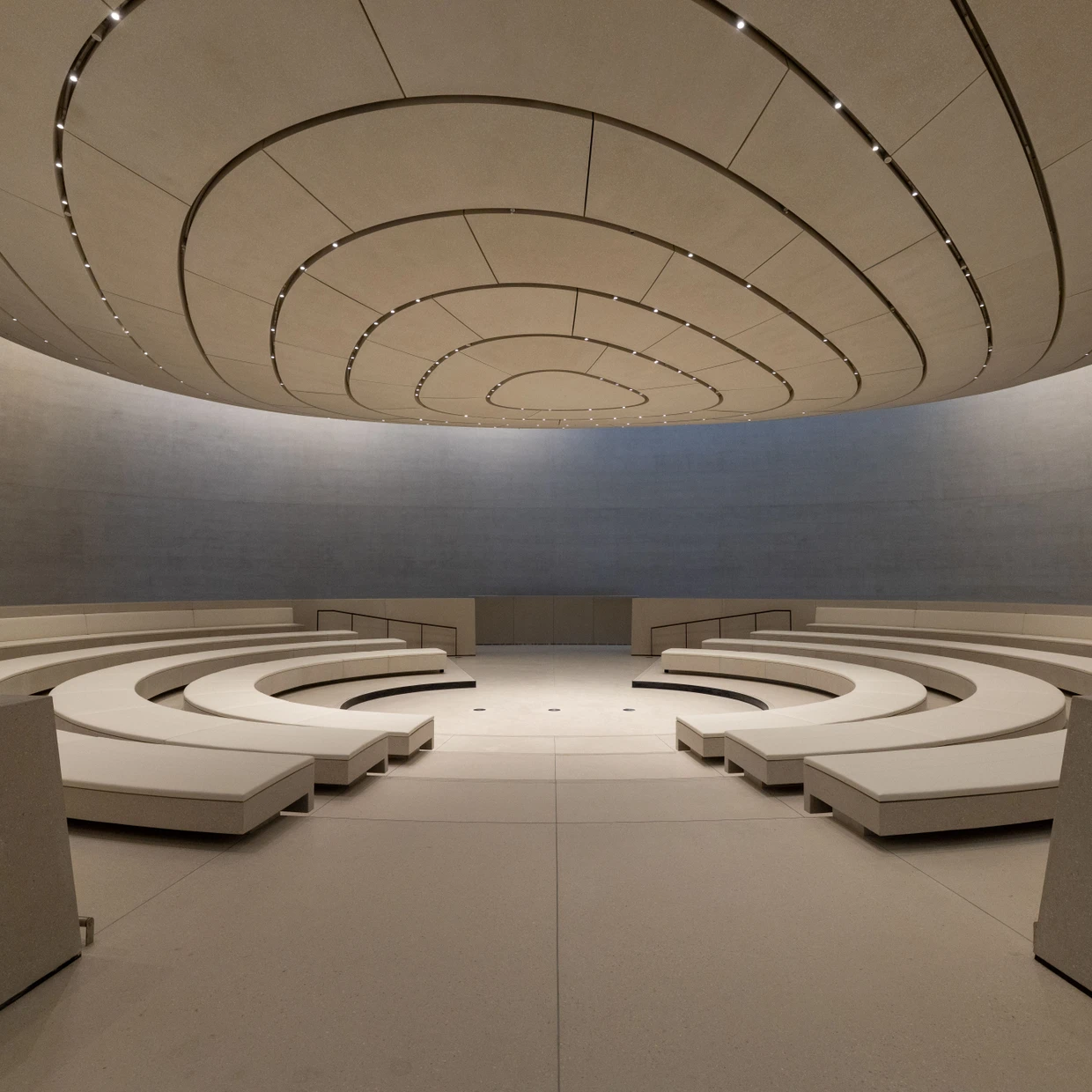 Ufo-Ästhetik im Erdgeschoss des Zayed-Nationalmuseums