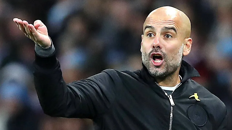 Impulsiv wie eh und je: Trainer Pep Guardiola von Manchester City.