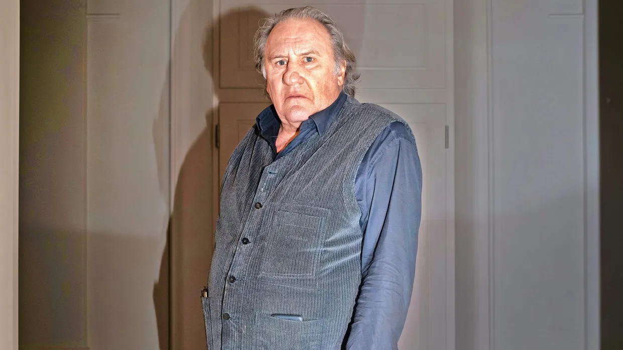 Bitte recht unfreundlich: Schauspieler Gérard Depardieu beim Pressetermin in Berlin