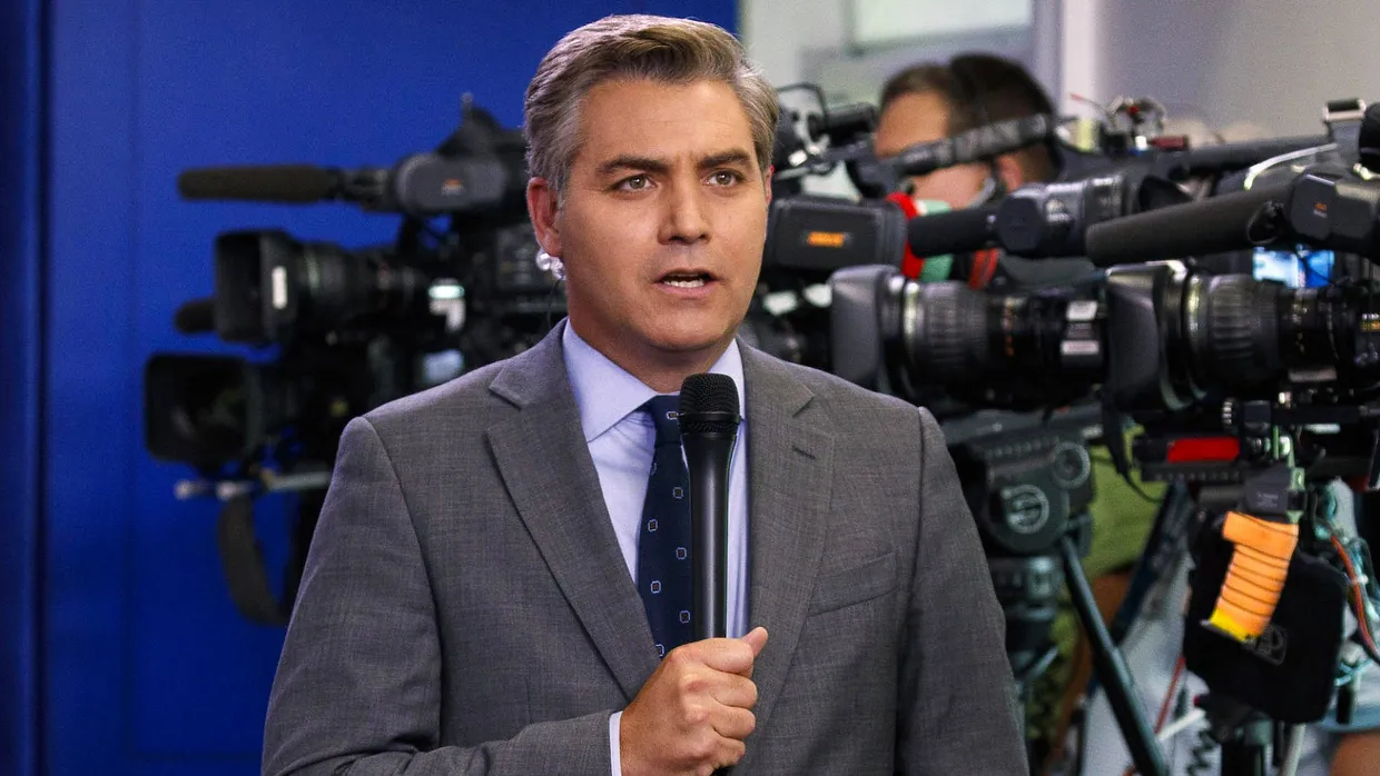 Jim Acosta im August 2018 im Weißen Haus