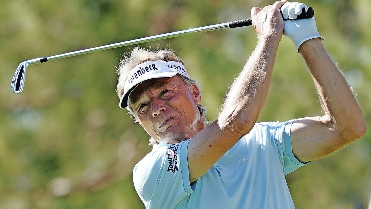 Der „altersloser“ Golfer: Bernhardt Langer stellt Rekorder auf.