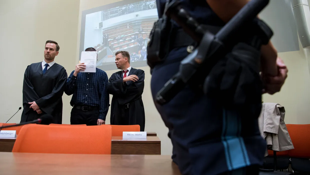 Hat gestanden: der Angeklagte Philipp K. im Münchner Landgericht