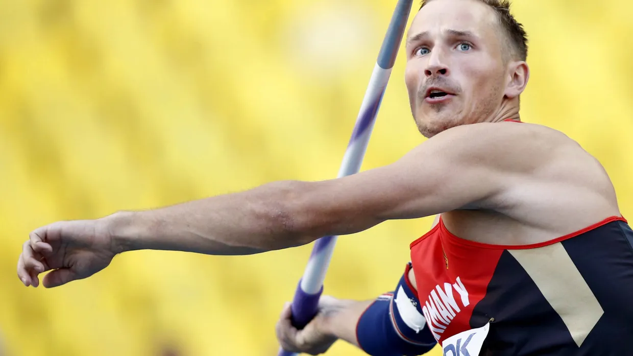 Auf dem Weg zur Silbermedaille: Zehnkämpfer Michael Schrader in Moskau