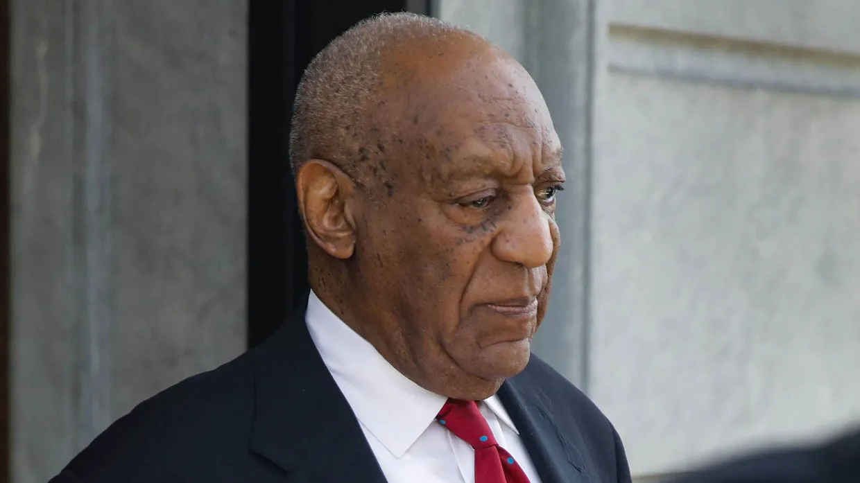Bill Cosby vor dem Gerichtsgebäude in Norristown, Pennsylvania Ende April