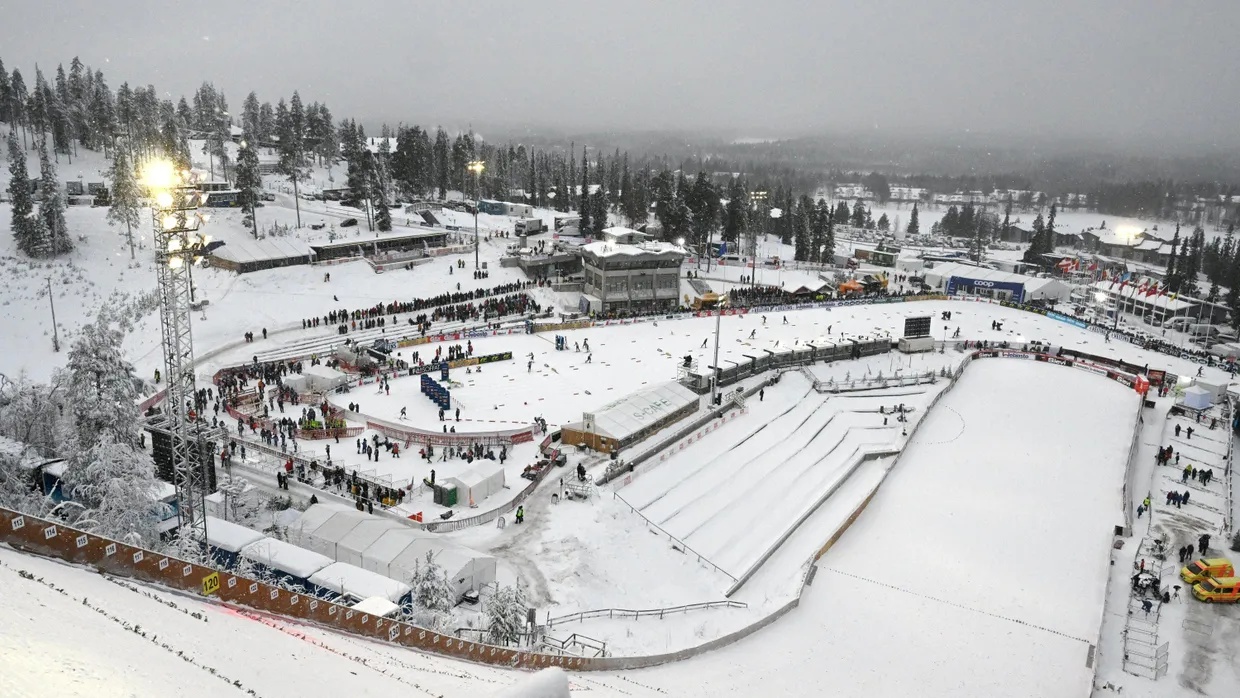Bald wird wieder stundenlang Wintersport im Fernsehen übertragen.