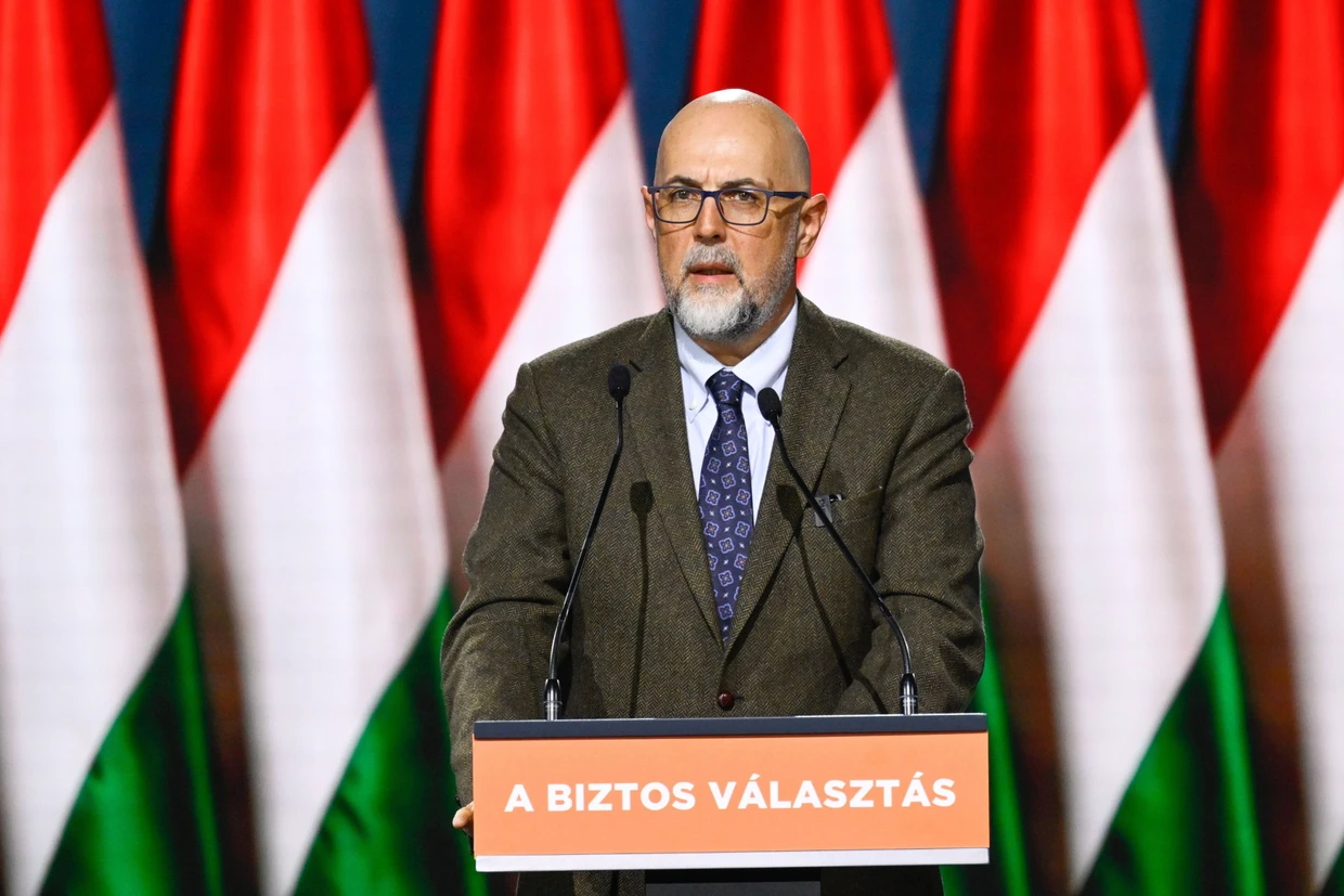 Kelemen Hunor, Politiker der ungarischen Minderheit und Vorsitzender der Demokratischen Union der Ungarn in Rumänien Anfang der Jahres in Budapst