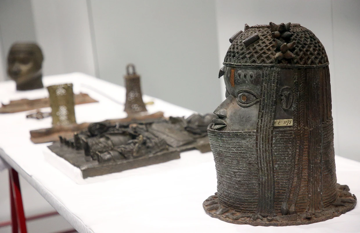 Streitobjekt zwischen Deutschland und Nigeria: Benin-Bronzen aus dem Ethnologischen Museum