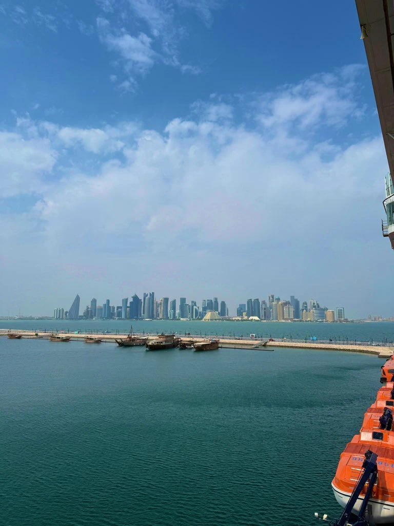 Blick auf Doha