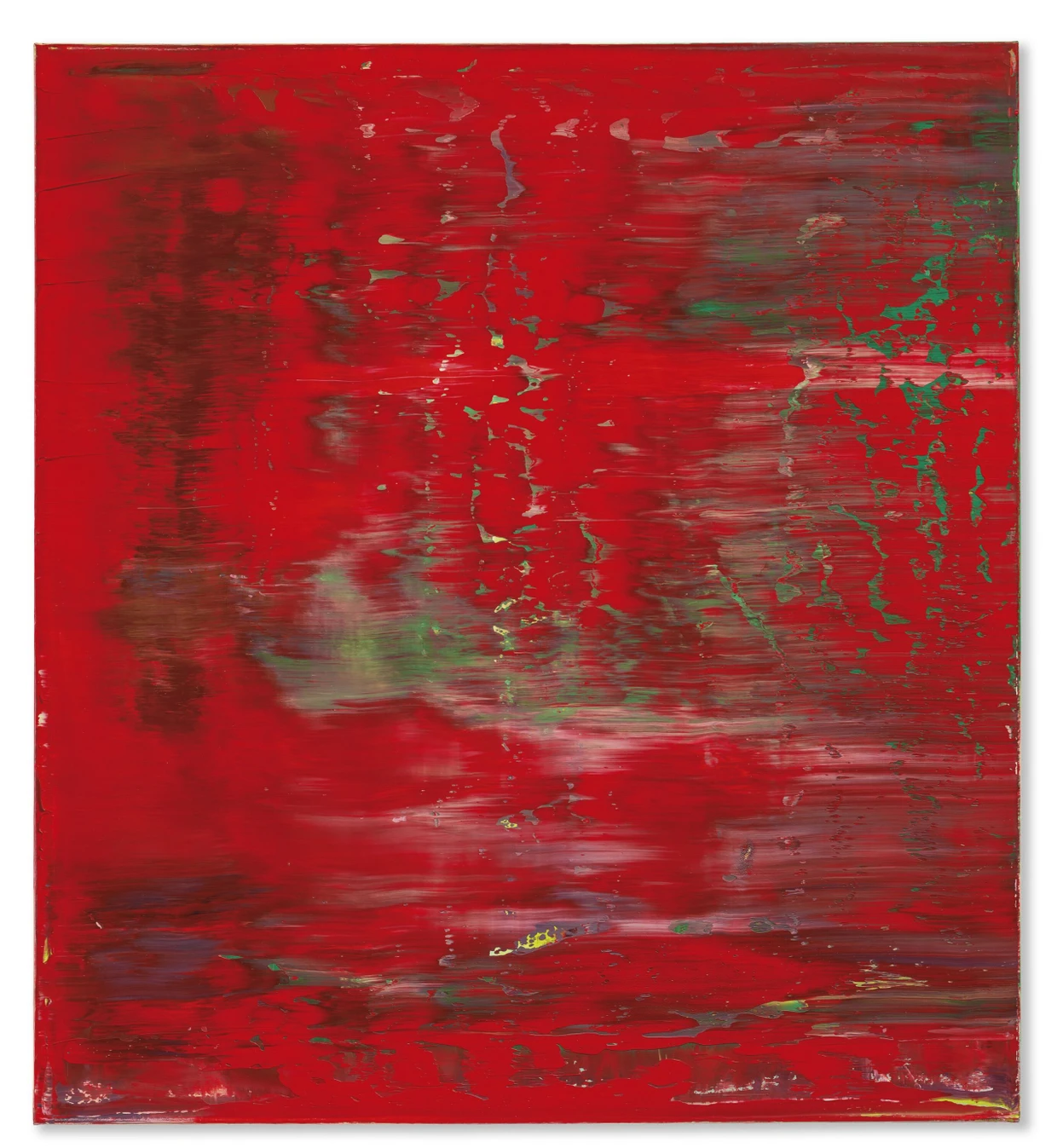 Ein weiterer Gerhard Richter bei Christie's: „Abstraktes Bild“, 1991, Öl auf Leinwand, 112 mal 102 Zentimeter, Taxe 4,5 bis 6,5 Millionen Pfund