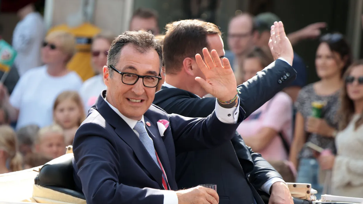 Cem Özdemir im August in Vechta