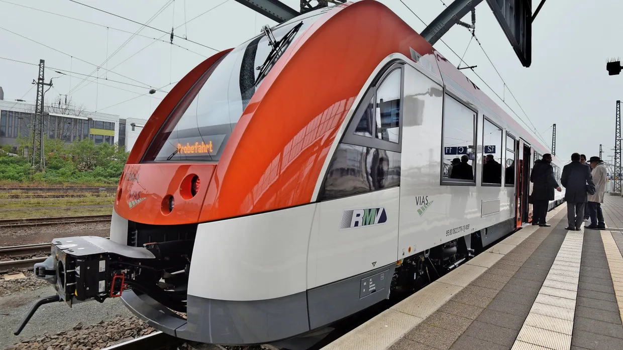 Probefahrt gefällig? Bereits 2017 hat der RMV neue Züge für die Odenwaldbahn in Betrieb genommen, doch andere Vorhaben sind bislang nicht realisiert.