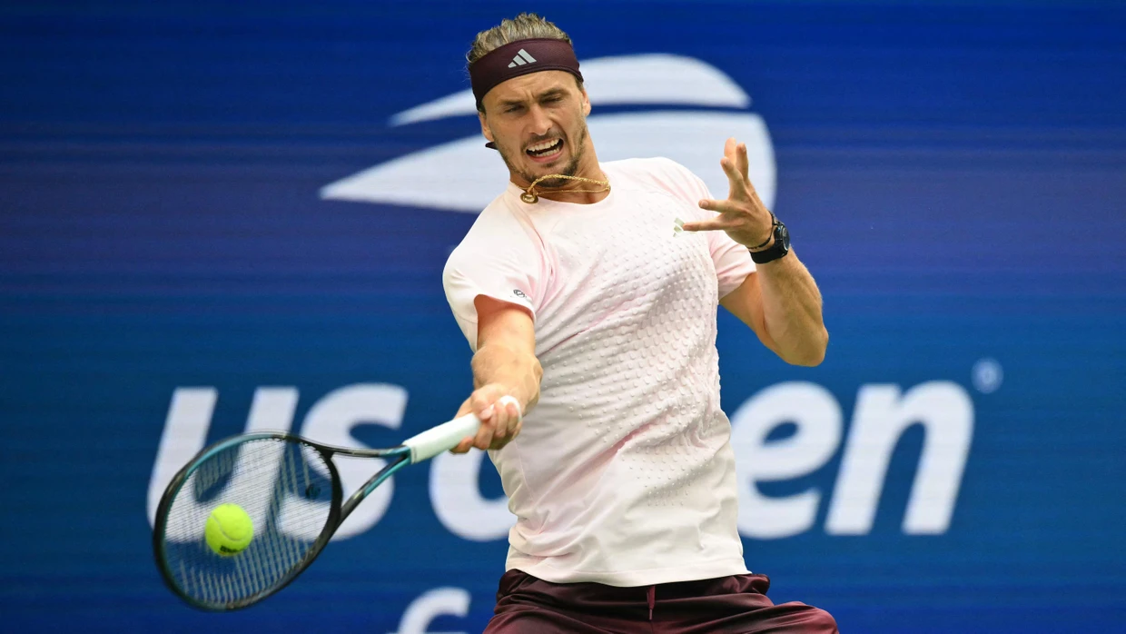 US-Open-Champion: Alexander Zverev gewann das Finale gegen Ben Shelton in drei Sätzen.