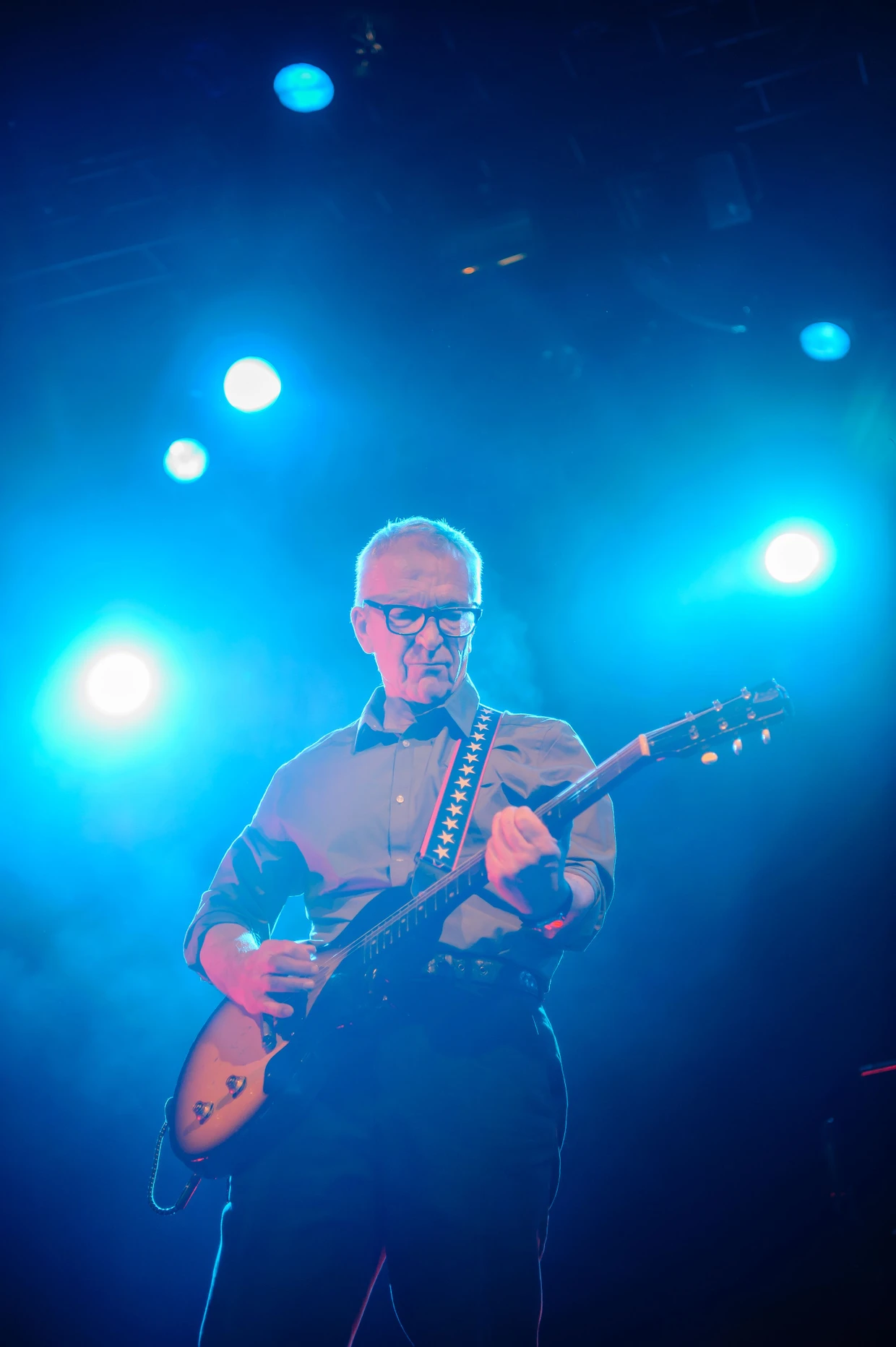 Mit der Band The Terrible Noises lebte Ralf Scheffler seine Liebe zum Rock'n'Roll aus.