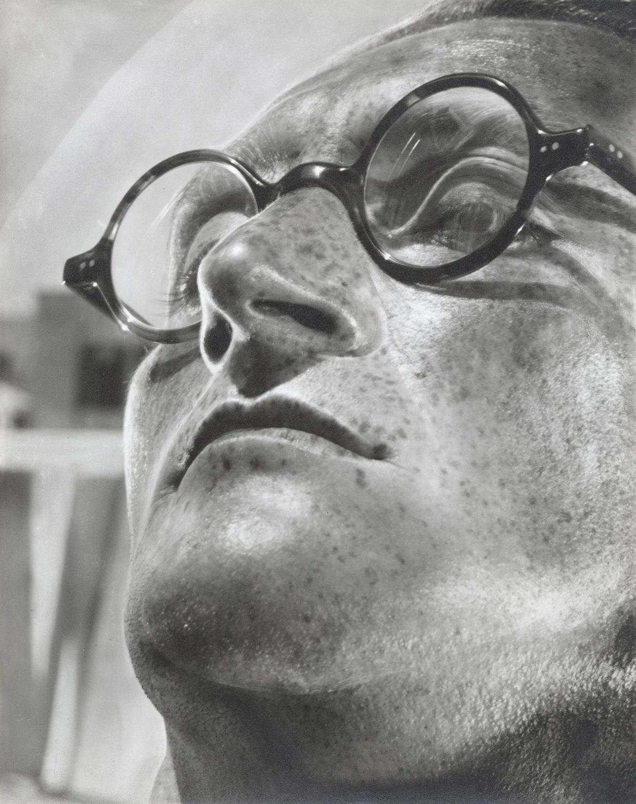 Gesichtsbild, fotografiert von Helmar Lerski