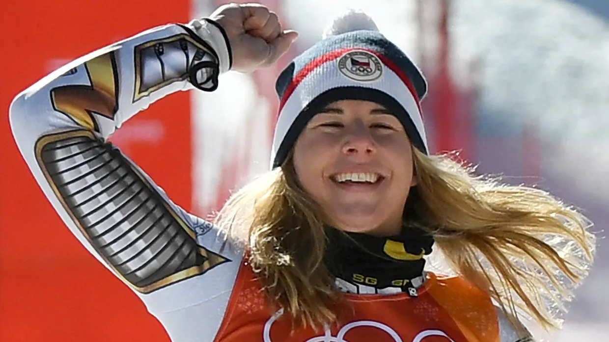 „Das kann doch nicht wahr sein“: Etser Ledecká gewinnt Gold im Super-G.