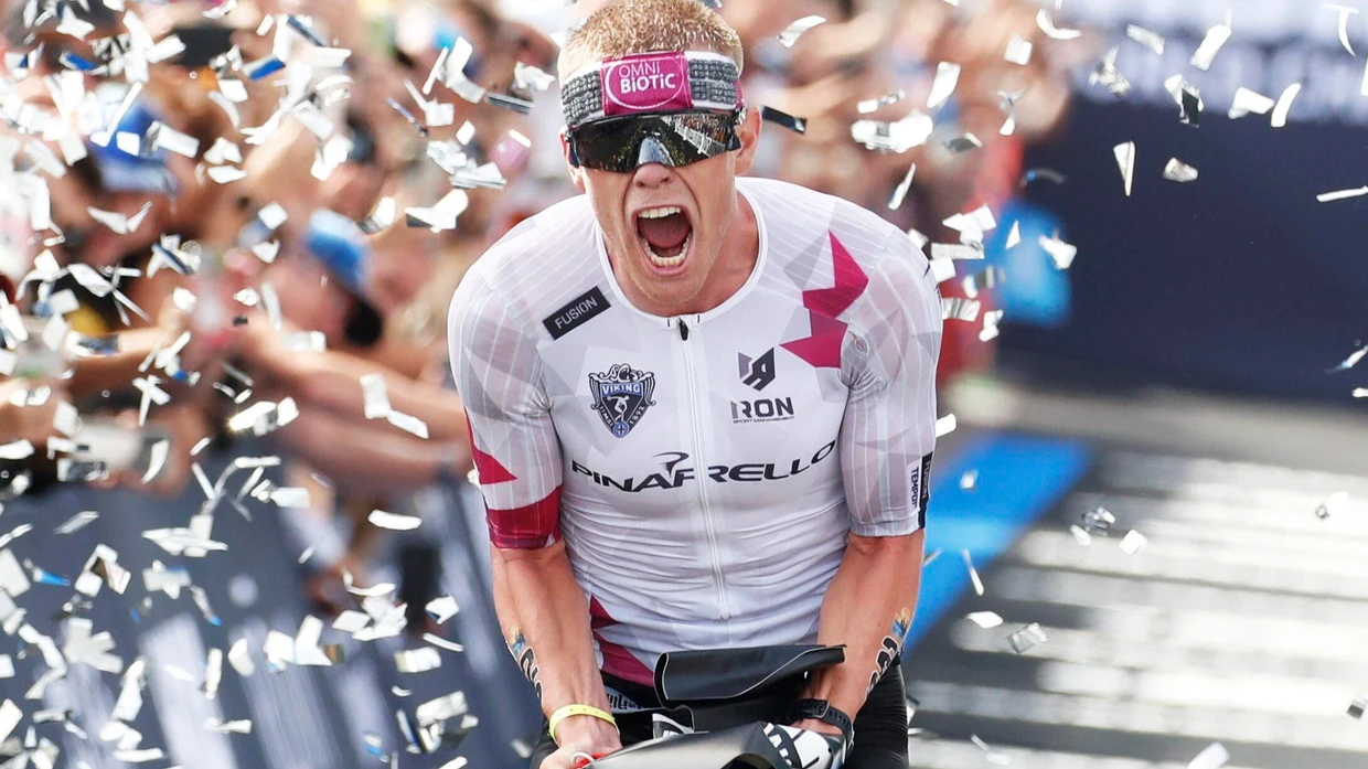 Ironman-Sieger der Herren: der Norweger Casper Stornes