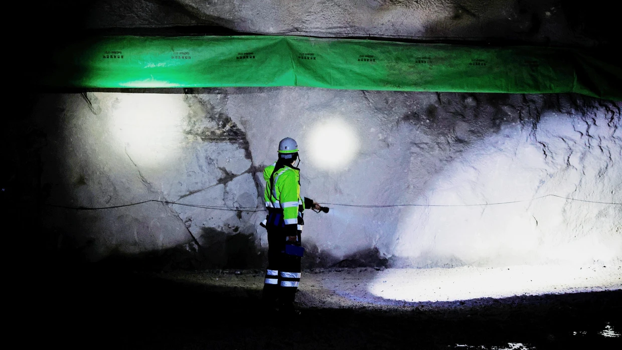 Unter Tage: Wolfram-Mine in Südkorea.