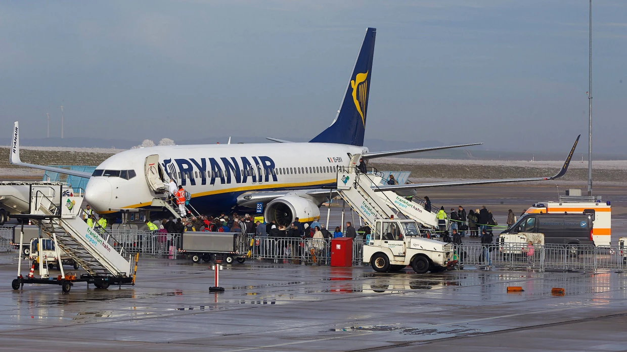 Ryanair FR7312: Ungeplante Landung in Frankfurt Hahn | FAZ