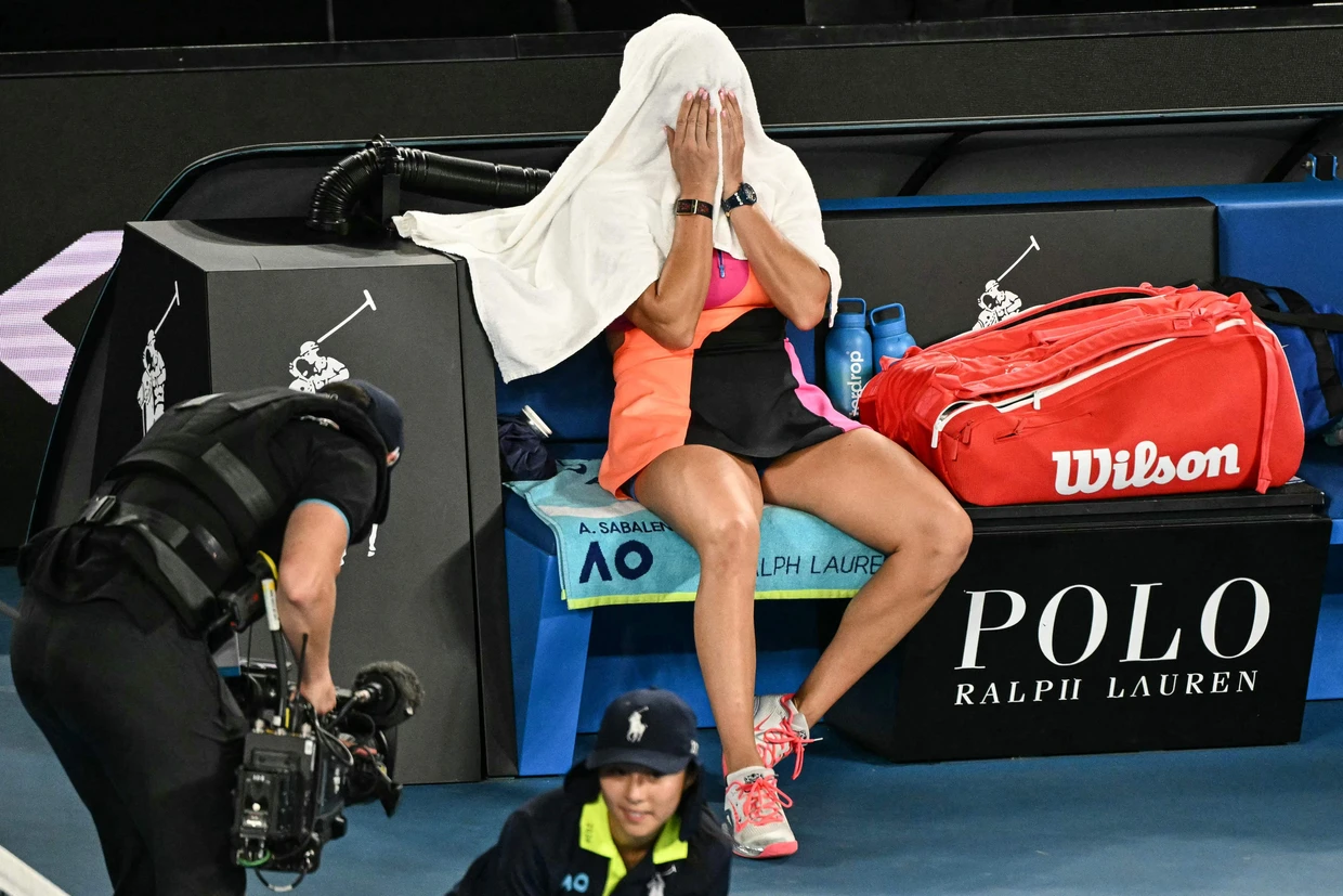 Aryna Sabalenka gab eine Führung aus der Hand.
