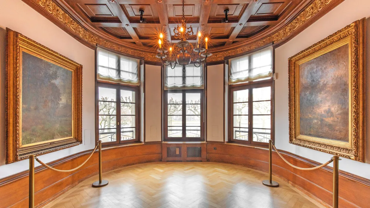 Seit dem Jahr 2000 befindet sich das Museum Giersch in den Räumen am Schaumainkai.