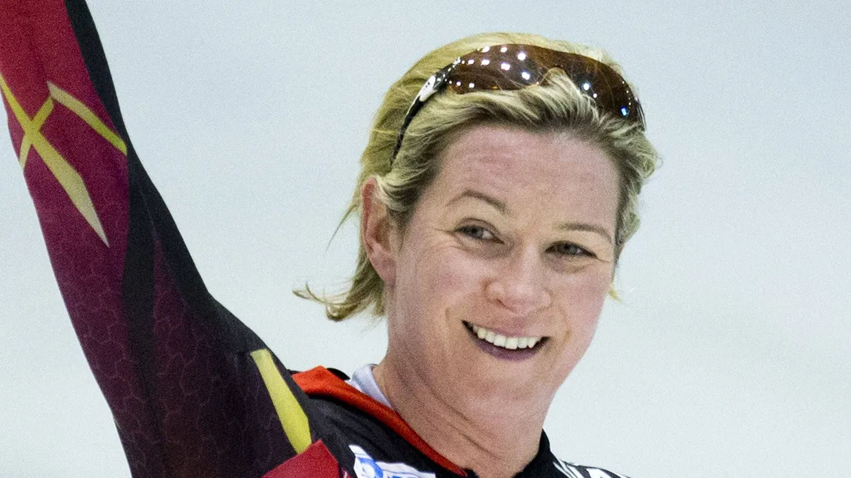 Fast 43 Jahre und dennoch weit vorne: Claudia Pechstein