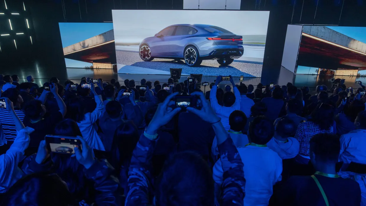 Der neue Preisbrecher von VW in China: Das Modell ID.Aura soll in der Preisklasse um 14.000 Euro antreten