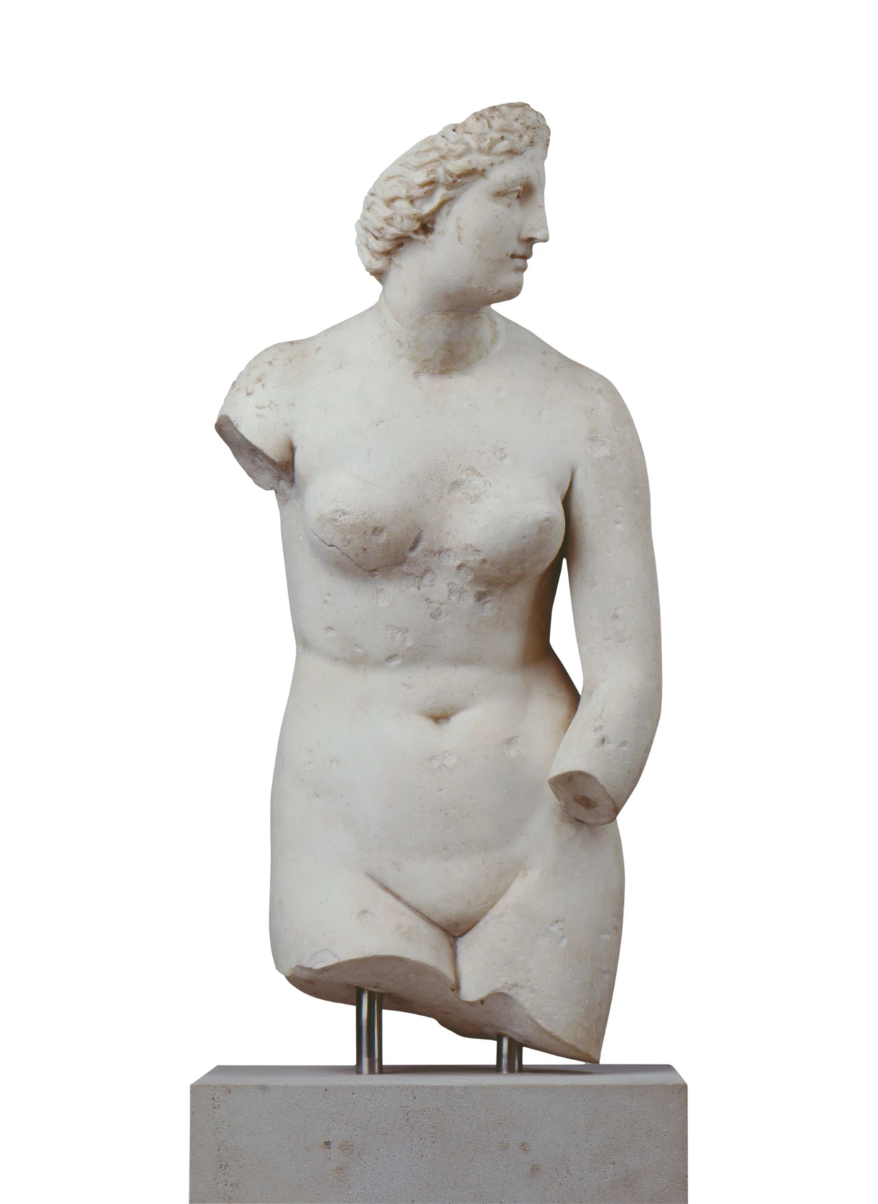 Begehrt: Oberteil einer Statue der Aphrodite, frühes zweites Jahrhundert nach Christus