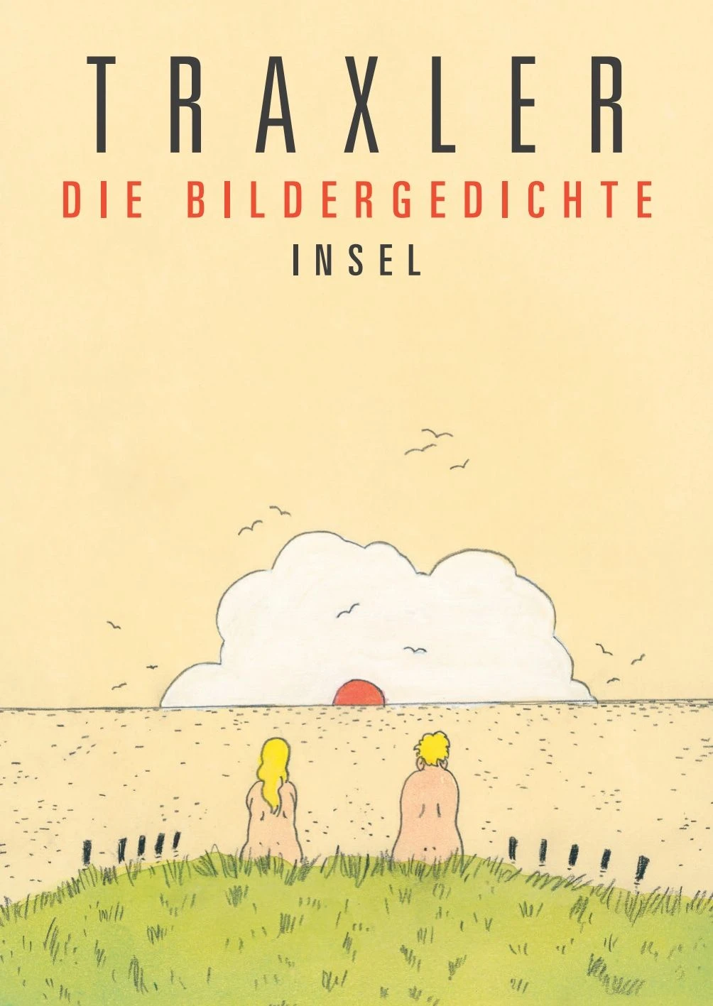 Das Cover zu Hans Traxlers Band „Bildergedichten“