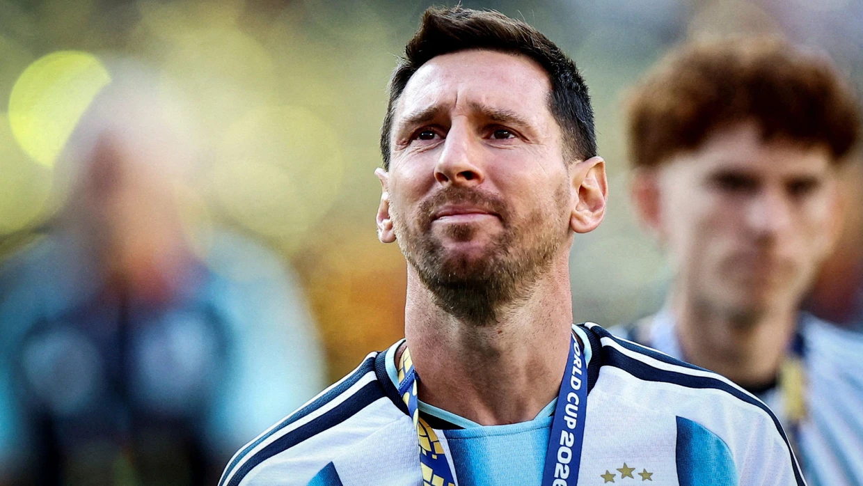 Tränen zum Abschied: Lionel Messi nach dem verlorenen WM-Finale 2026 in den USA