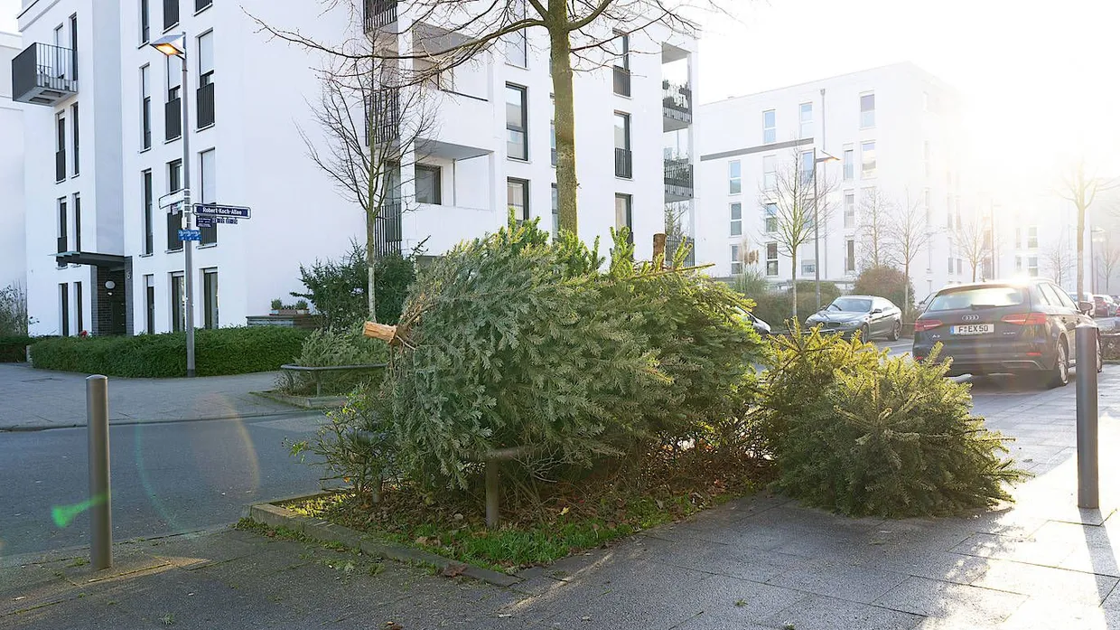 Wie abgesprochen: Nicht nur wie hier auf dem Riedberg haben sich vielerorts Sammelpunkte gebildet.