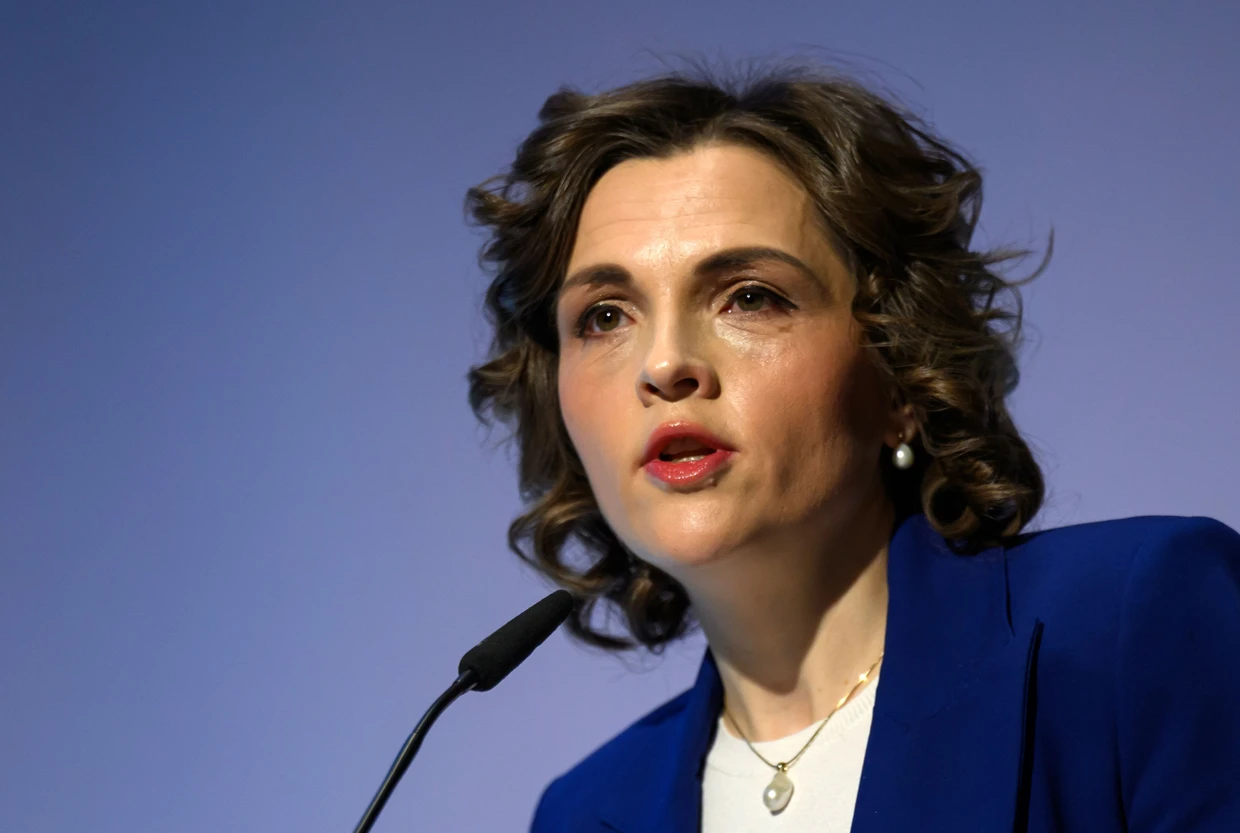 Elisabeth Kaiser Anfang März in Halle (Saale)