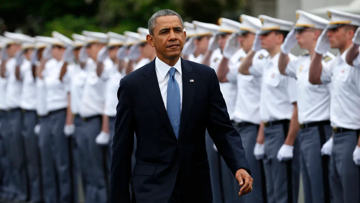 Vorbereiten zum Rückzug: Obama in der Militärakademie West Point