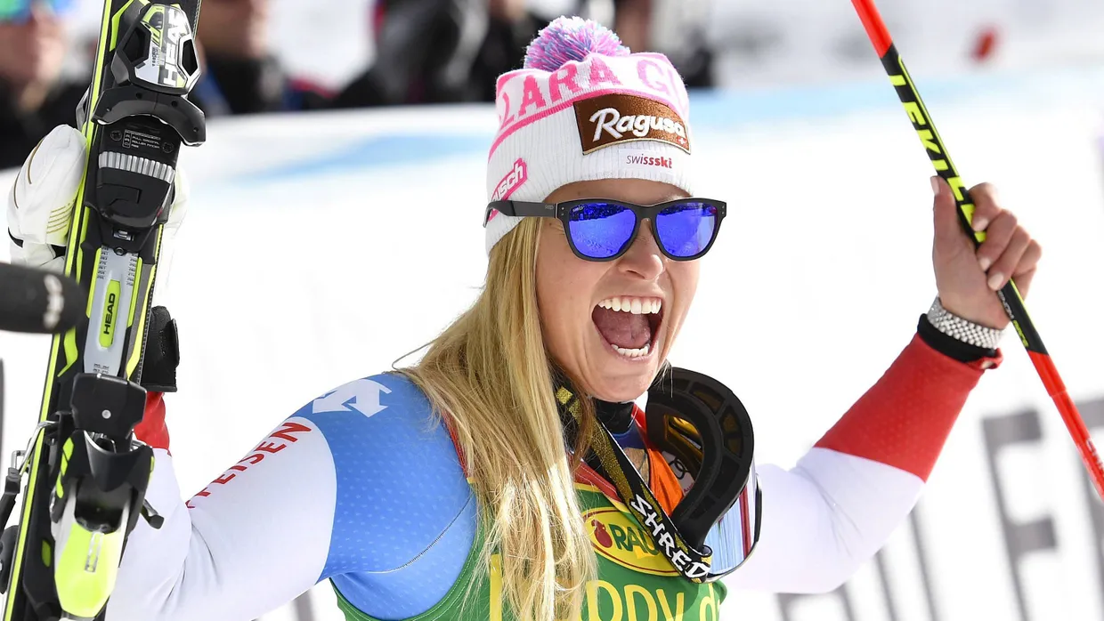 Auftakt nach Maß: Lara Gut gewinnt Den Riesenslalom in Sölden.