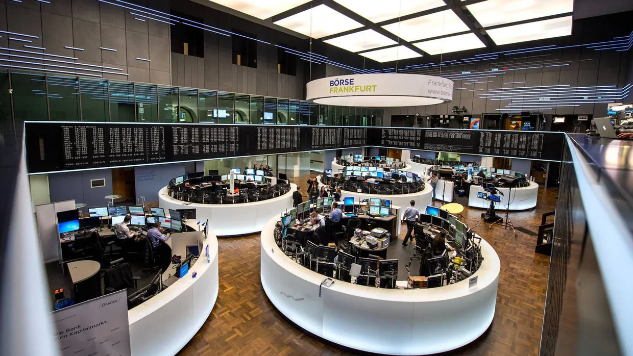 Die Börse in Frankfurt
