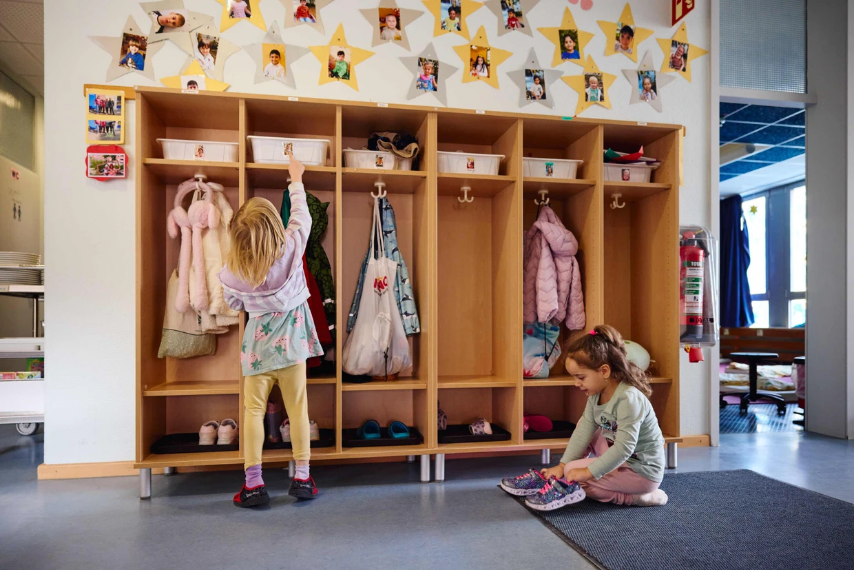 Kinder in der Kita Hemshof