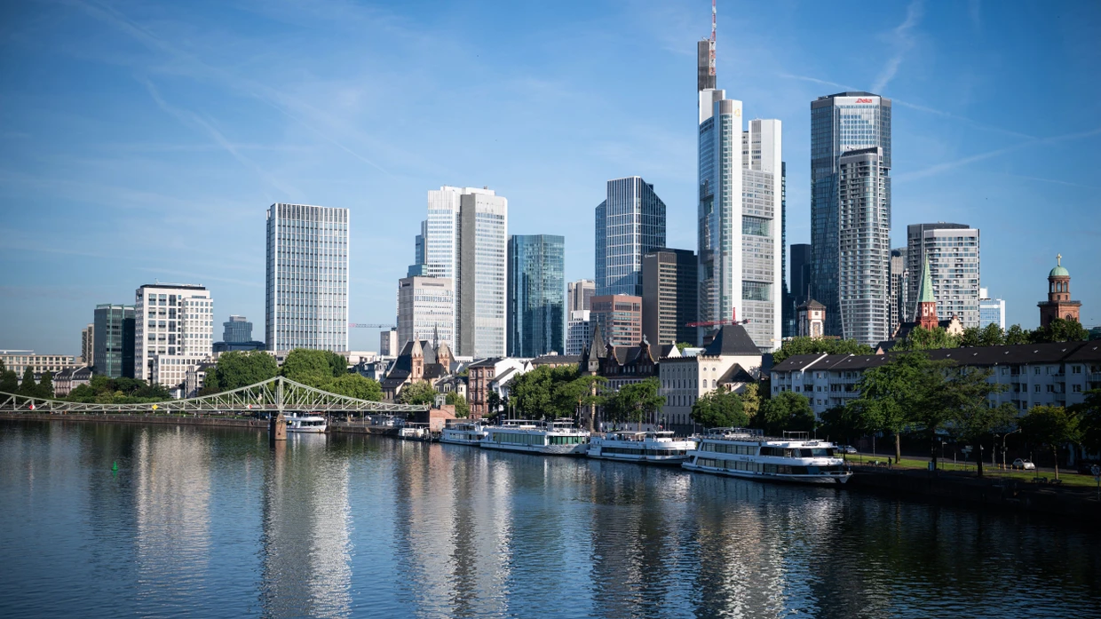 Wachstum: Der Finanzplatz Frankfurt hat zu den guten Zahlen beigetragen