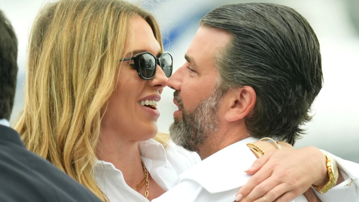 Donald Trump Jr. und Bettina Anderson im vergangenen Sommer