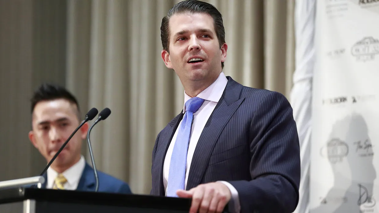 Twittert einen alten Zeitungsartikel, als ob er nach dem Attentat von London am Mittwoch entstanden sei: der älteste Sohn von Donald Trump, Donald Trump Jr.