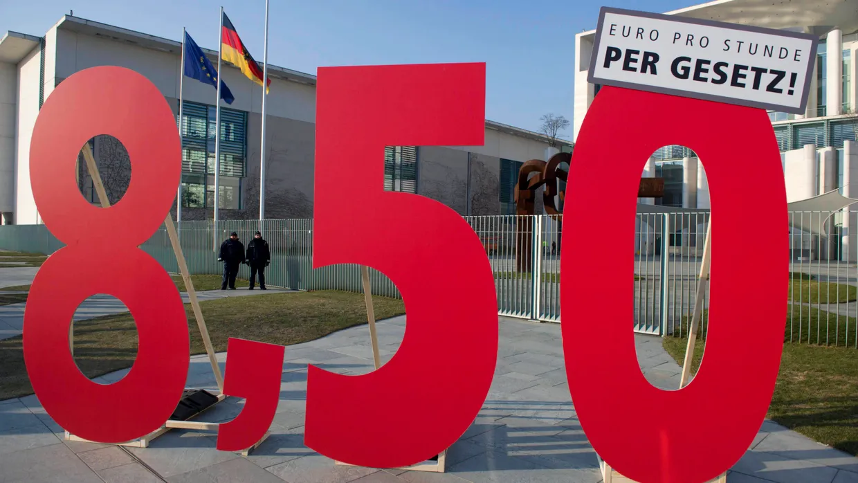 Für SPD und DGB ist die Sache klar: Ein allgemeiner, gesetzlicher Mindestlohn von 8,50 Euro soll her