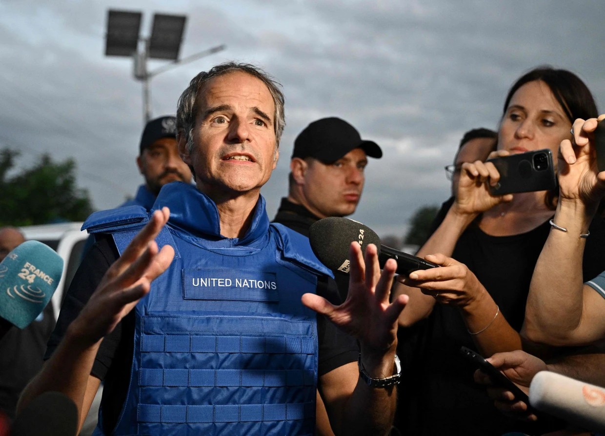 Der Chef der Internationalen Atomenergiebehörde IAEA Rafael Grossi