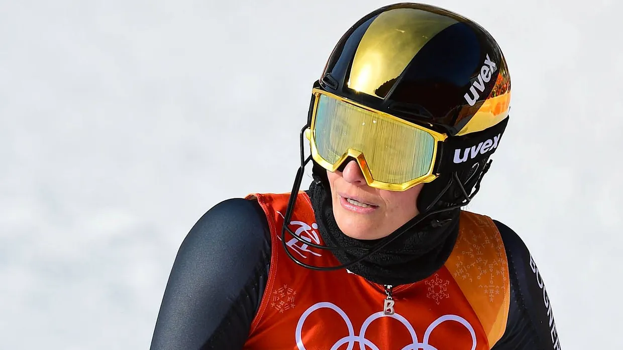 Christina Geiger schied im olympischen Slalom aus.