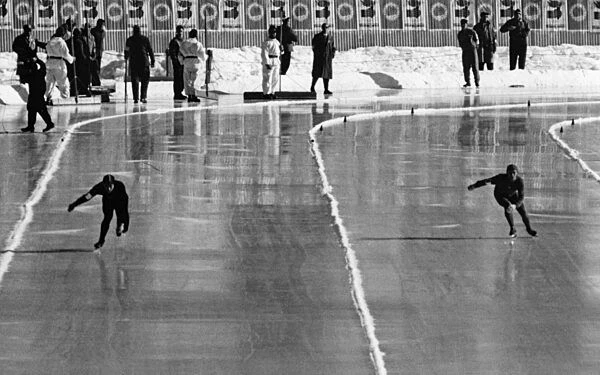 Das perfekte Eis führte zu olympischen Rekorden in allen Rennen.