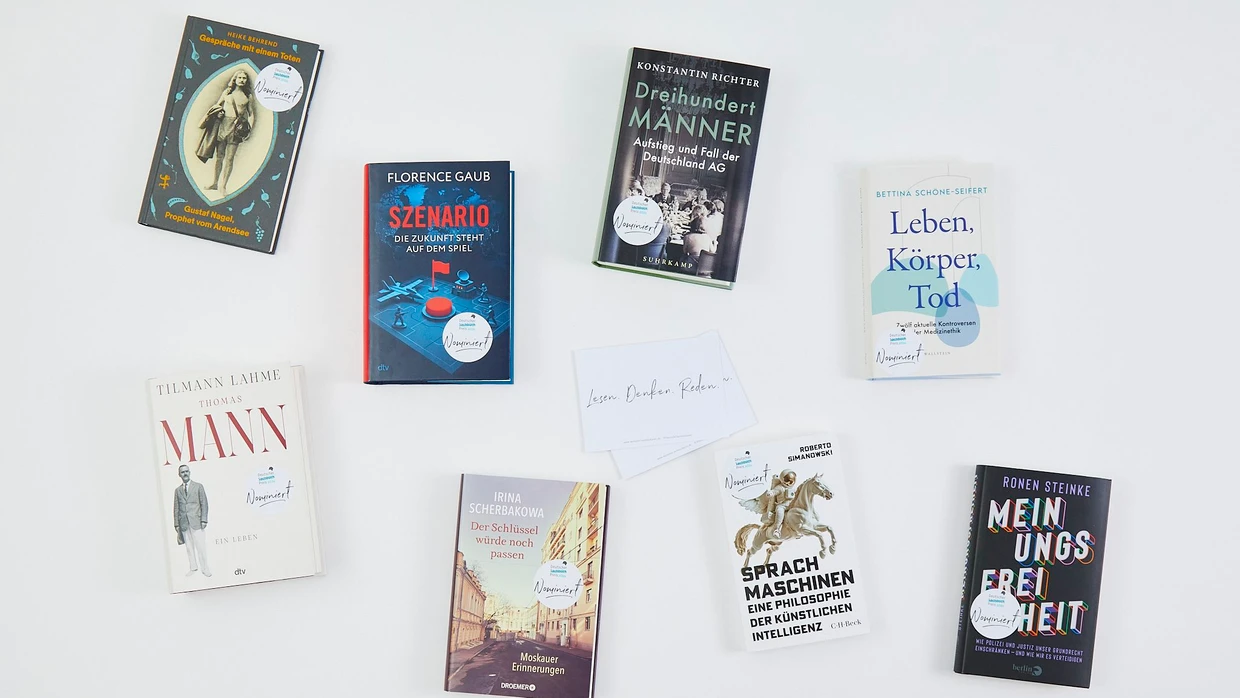 Die Nominierten des Deutschen Sachbuchpreises 2026