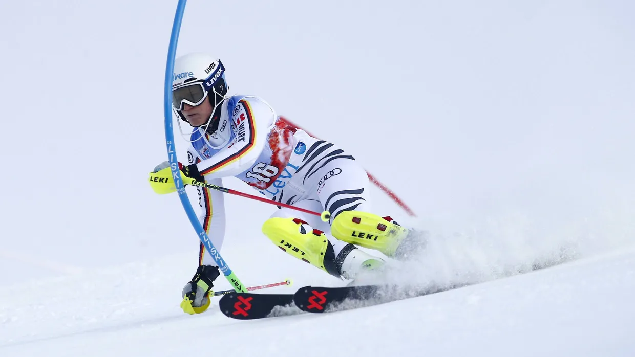 Auf dem Weg in die Top-Ten: Lena Dürr beim Slalom in Levi