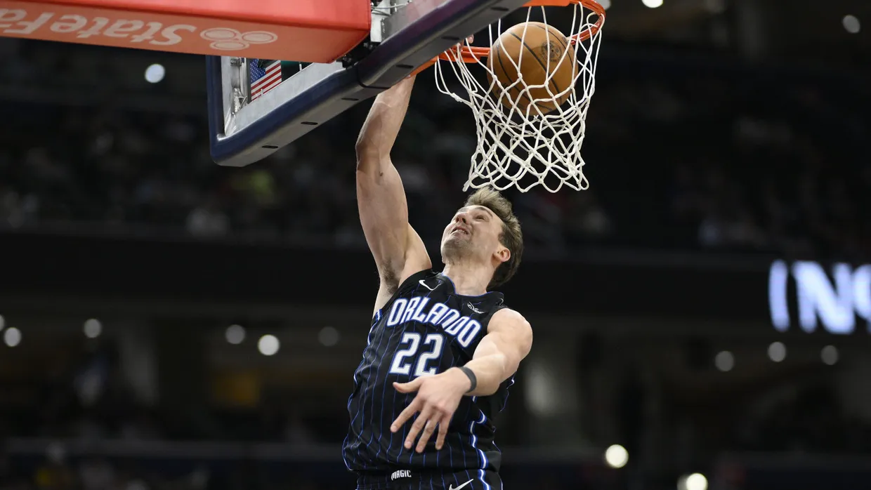 Hoch hinaus: NBA-Profi Franz Wagner hat mit Orlando Magic noch viel vor.