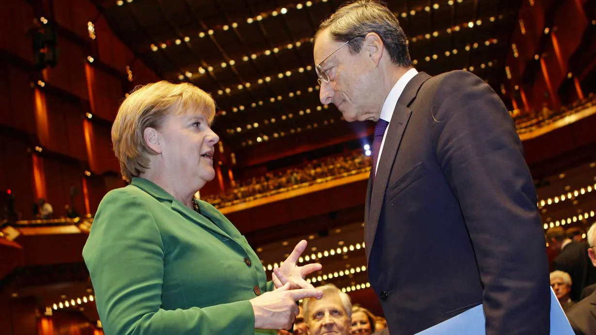 Mario Draghi will die Deutschen besänftigen: Der Kanzlerin hat er seine Ideen schon vorgestellt. (Archivbild)