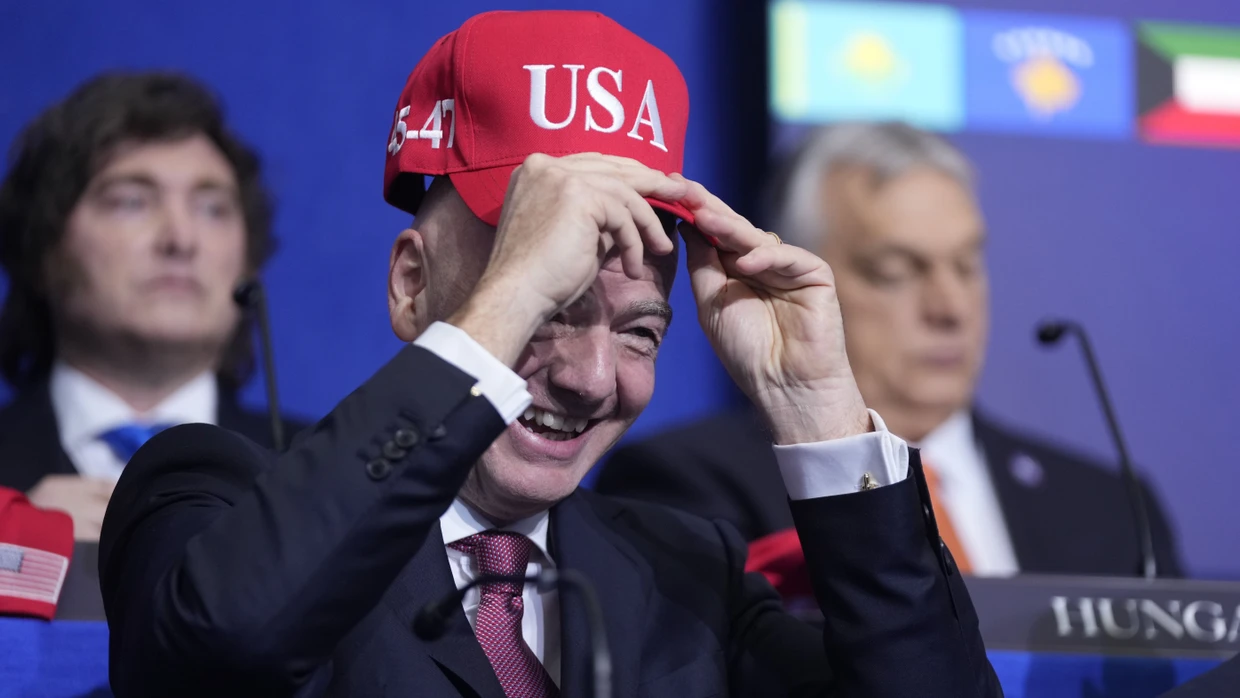 Wo er steht, ist klar: FIFA-Präsident Gianni Infantino